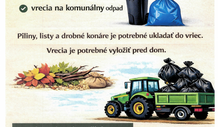 Fotka - Oznámenie - zber odadu